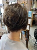 【OVERCAPTAINNAKED】骨格補正立体ショートカット