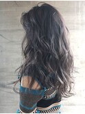 20代30代40代大人可愛いアッシュグレージュ透明感ロング小顔