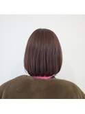 切りっぱなしボブ