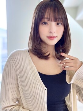 コート 表参道(Cote) ☆ヘルシースタイルショコラアッシュ艶髪ふんわりカールミディ