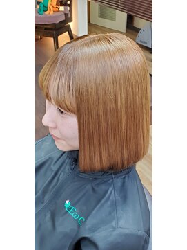 ココペリ ブリーチ+オンカラー+トリートメント・ミルクティーベージュ