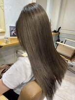 ラボヌール ヘアー エクラ(La Bonheur hair eclat) オリーブグレージュ♪