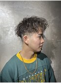 ツイストパーマフェード