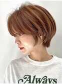 30代40代大人女性/前髪ありショートボブ/ショートヘア/髪質改善