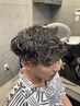 【メンズハイライト】カット＋ブリーチ＋フローディアTRフル