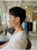 MEN'SHAIRアッシュブラックベリーショートダークアッシュ