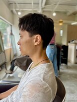 ソイクフ(SOY KUFU)&nbsp;MEN'SHAIRアッシュブラックベリーショートダークアッシュ
