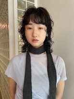 フィルムス 田町芝浦(FILMS) ミニウルフレイヤーカット顔周りカット前髪カットショート/田町