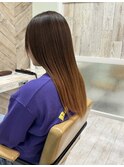 自然な仕上がり☆髪質改善縮毛矯正