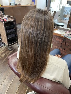 アート(art) 白髪ぼかしハイライト