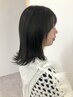 【メンテナンスはこちら】前髪カット+リタッチカラー（白髪染可）