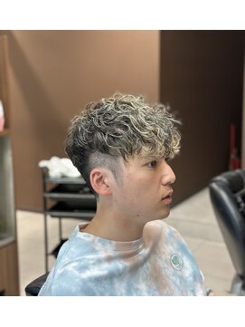 バーバーショップグランツ(Bar ber Shop GRAnt'z) メッシュ×スペインカール