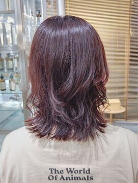 オーガニック リブ 川越(organic+live) 20代30代小顔ひし形デジタルパーマショートカットレイヤー