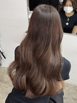 ピノ(pino.) ゆる巻きでもカワイイ◎王道ブラウン