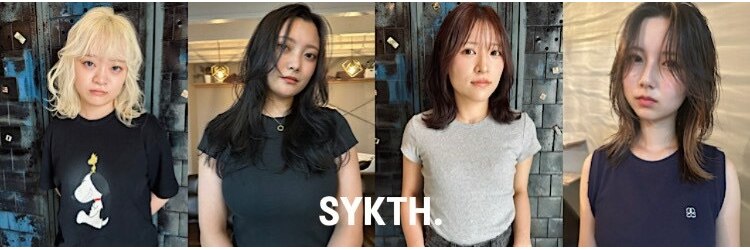 シークス(SYKTH.)のサロンヘッダー