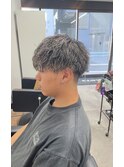 ブリーチパーマ ハイライト