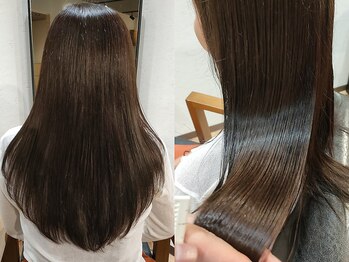 ココレ(cocole)の写真/【ヘアカラーも髪質改善に*】お客様の髪悩み別の2種類の髪質改善カラーで繰り返すカラーから髪質改善を◎