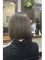 ヘアメイクスタジオ ココ(hair make studio coco)&nbsp;グレージュカラー×ボブスタイル♪