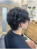 ツーブロ　スパイラル