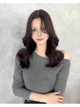 イミュ(IMMU) 透明感カラー × 上品色気韓国ヘア