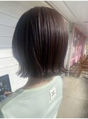 扱いやすさ◎切りっぱなしボブ