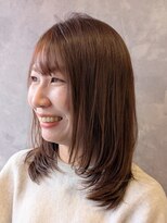 ザ ラブズ ラフズ ヘアー 本店(the loves laughs hair) ミディアムレイヤー