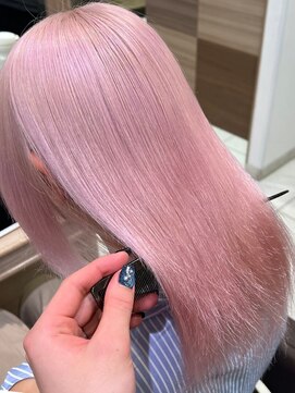 アッシュ 笹塚店(Ash) ピンクカラー/ライトピンク/ペールピンク/ハイトーンカラー