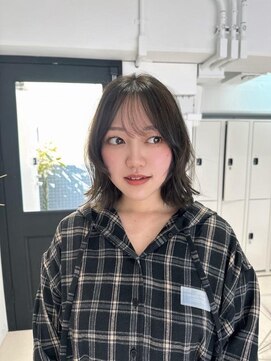 ロマリア ヒルズ 表参道 原宿(Lomalia HILLS) イメチェン/ツヤ髪/くすみブラウン前髪/表参道/原宿