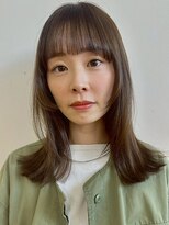 イーストハムネオ(EAST HAM NEO) 透明感オリーブベージュ/顔まわりカット/レイヤーカット