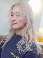 プネル 渋谷(PUNEL)&nbsp;渋谷/ホワイトミルクティー/韓国レイヤーロングケアブリーチ