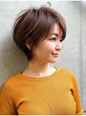 ショートヘア/ショートカット/ショートボブ/30代40代50代/表参道