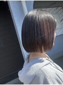 朝ラク♪乾かすだけでまとまる艶ストレートボブ