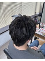 アストル(ASTRE)&nbsp;メンズメッシュ×センターパート