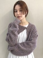 サーカス バイ ビュートリアム 青山(CIRCUS by BEAUTRIUM)&nbsp;マッシュショートボブ　30代　40代　50代　小顔　前髪あり