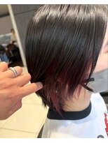 アース 南福島店(HAIR&MAKE EARTH) コスメ縮毛矯正×イヤリングカラー×ブリーチ!