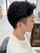 サムズヘア(Sam's hair) メンズカットセンターパートニュアンスパーマ