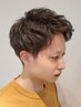 【新規限定】メンズカット+眉カット+カラー【白髪染め可】+クイックスパ