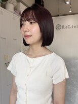 リリアン(ReLien)&nbsp;ミニボブ×チェリーピンク