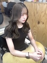 エンネ 新宿(enne) グレージュカラー/レイヤー/髪質改善/小顔/くすみベージュ/