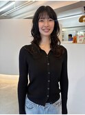 セミロングパーマ