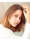 外国人風ほつれウェーブふわミディ◎【浦和】