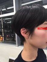 ナタン 自由が丘(NATHAN) カットで作る とろみ×ギブソンタック×ノーブルショート