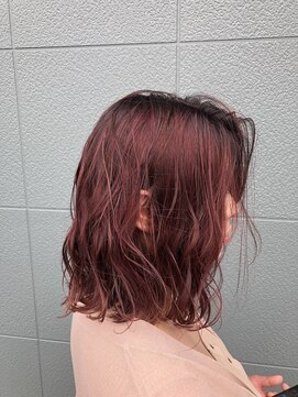 ヘアーデザインサロン スワッグ(Hair design salon SWAG) チェリーレッド