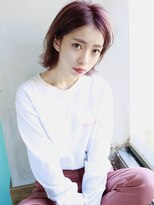 バース(BIRTH)&nbsp;天神【BIRTH】フレンチボブ×ピンクブランジュ 2