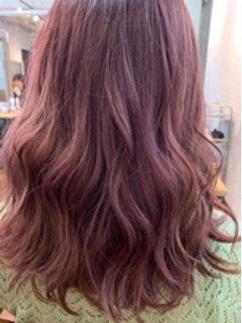 ナンバー ソポ 札幌/ジャム 札幌(N° sopo/JAM) 派手髪 シースルー ラベンダー 透け感 暖色系カラー 艶カラー