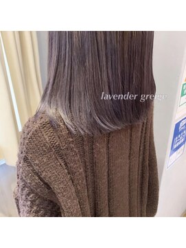 ワット 新宿店 【担当yumi】ラベンダーグレージュ