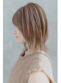 20代30代/大人かわいい/小顔ひし形/ウルフ/ミディアムレイヤー