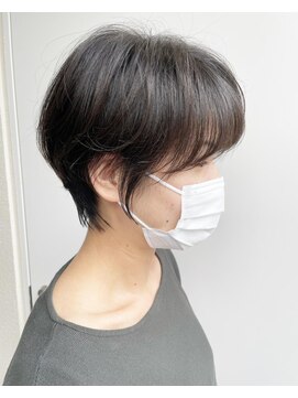 アルクバイネオリーブ 荻窪店(arc by neolive) 耳掛け大人小顔ショート☆