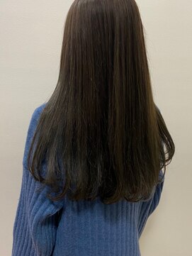 モダンクラフト 長町南店(modern craft) 艶感♪髪質改善☆ブルーブラックハイライトTOKIOトリートメント