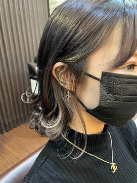 バルス(BLS) 春先取り!大人可愛いチラ見せインナーカラー【藤枝/髪質改善】